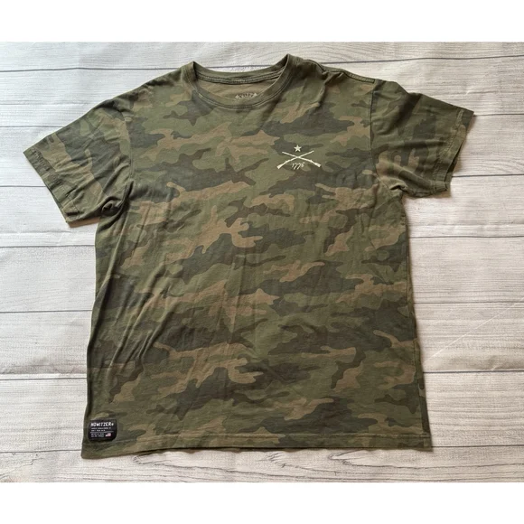 Howitzer Patriot MFG 1776 The Right To Bear Arms Infringed T Shirt Size XL Camo - Picture 2 of 9